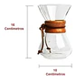 Cafetera Barismo 400ml Método Chemex 3 Tazas Special Brewing - Miniatura 3