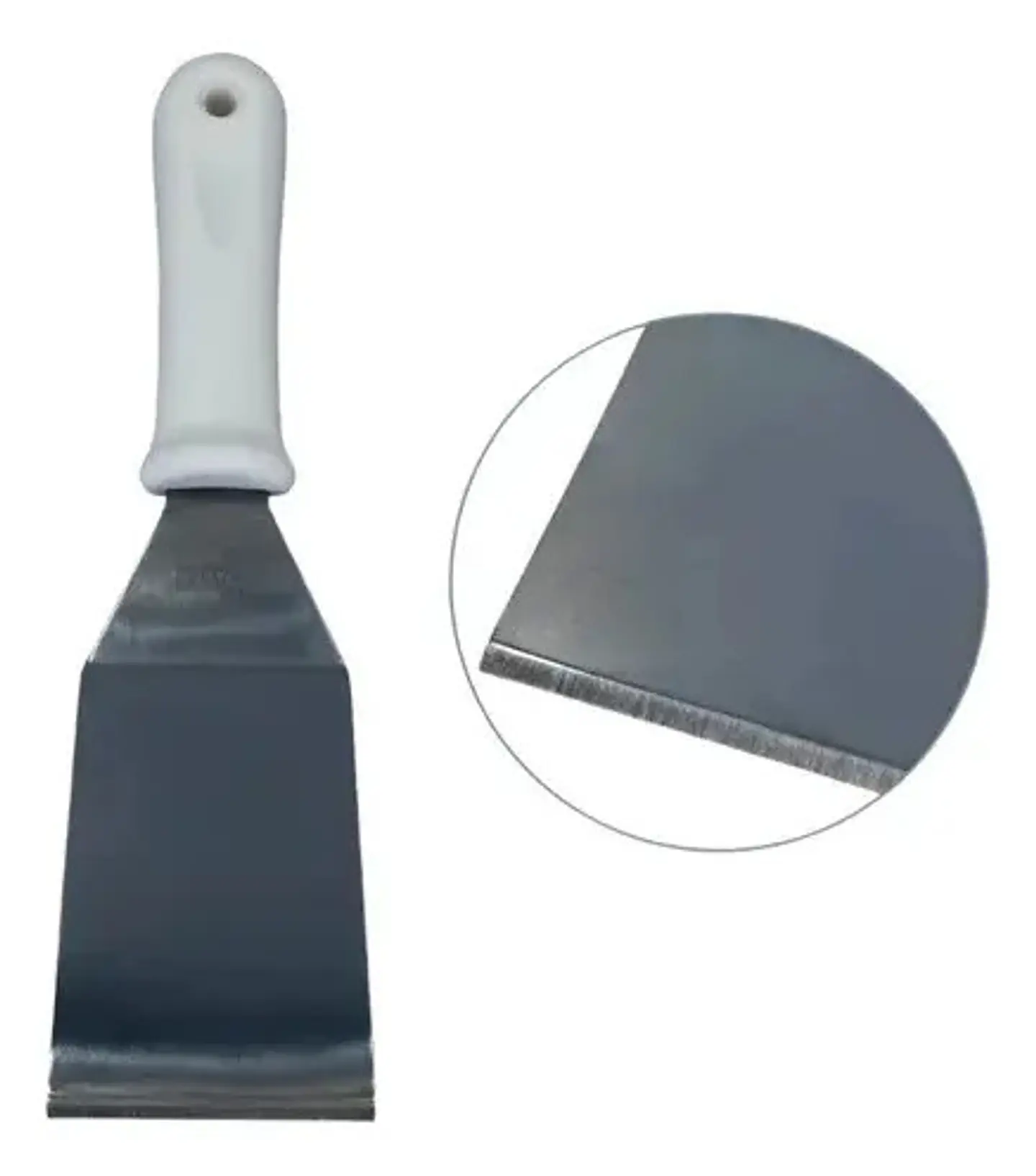 Espátula Cocina Curva Acero Inoxidable Ponque Pizza 5