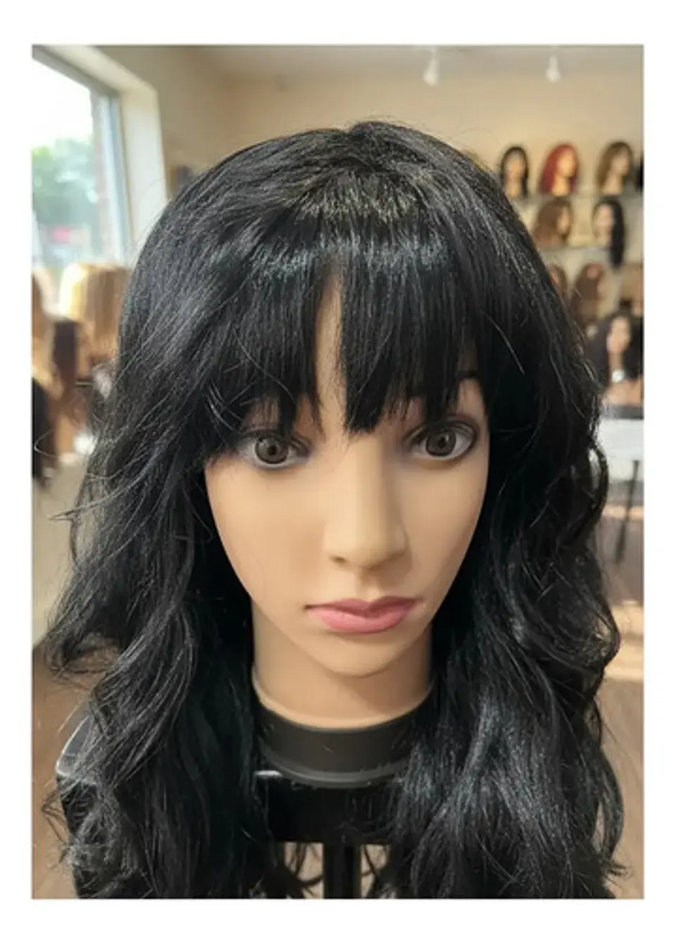 Peluca Larga Ondulada Halloween Disfraz 7