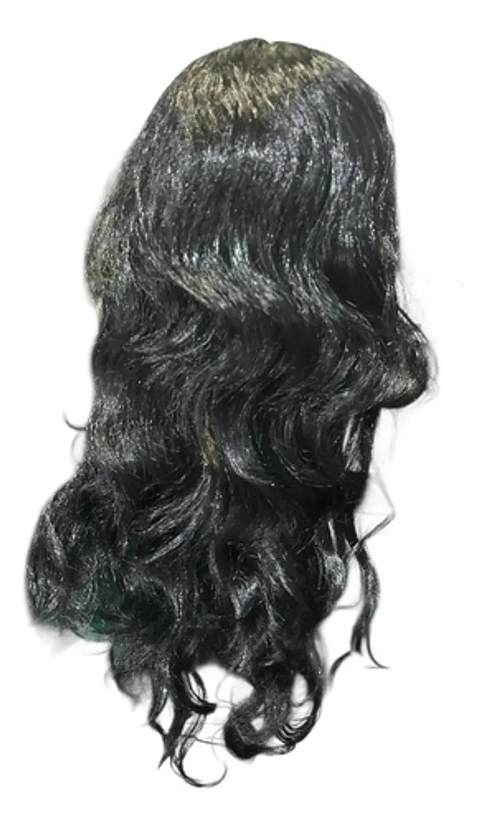 Peluca Larga Ondulada Halloween Disfraz 32
