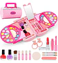 Estuche De Maquillaje Macrooutlet Con Espejo Y Brochas Para Niñas Desde 3 Años - Miniatura 3