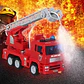 Carro De Bombero Juguete Para Niños Ref:661-8 Color Rojo - Miniatura 5