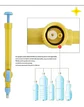 Rociador Pulverizador Fumigador Botella Jardinería Davidson Color Amarillo - Miniatura 5