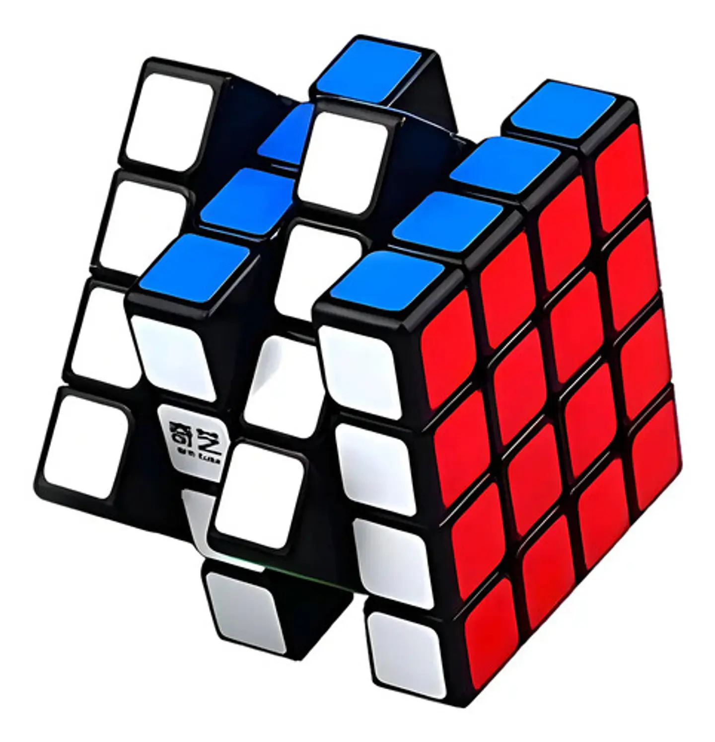 Cubo Rubik 4x4 Qiyi Fondo Negro Speed Cube 3
