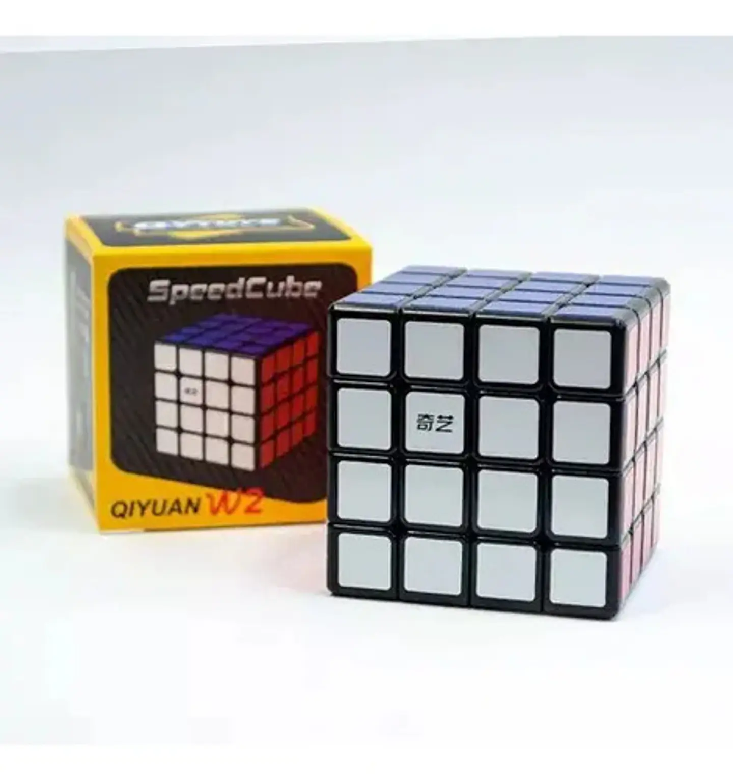 Cubo Rubik 4x4 Qiyi Fondo Negro Speed Cube 4
