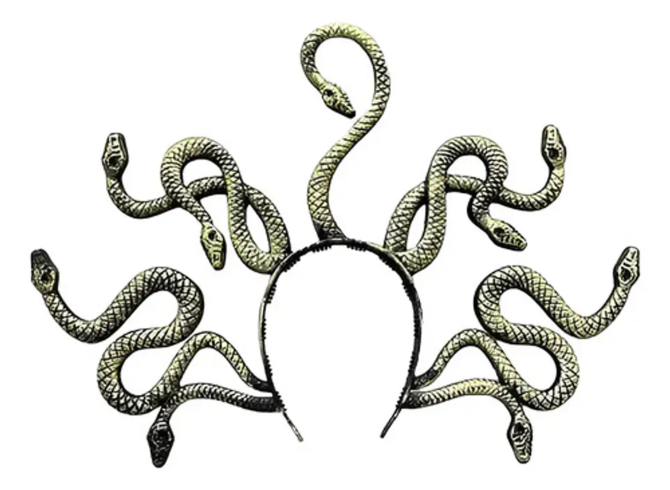 Diadema Medusa Monstruo Mitología Disfraz Halloween 1