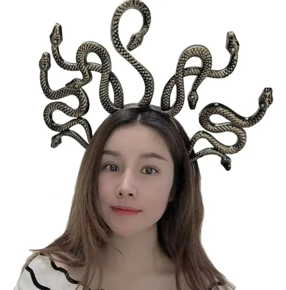 Diadema Medusa Monstruo Mitología Disfraz Halloween 2