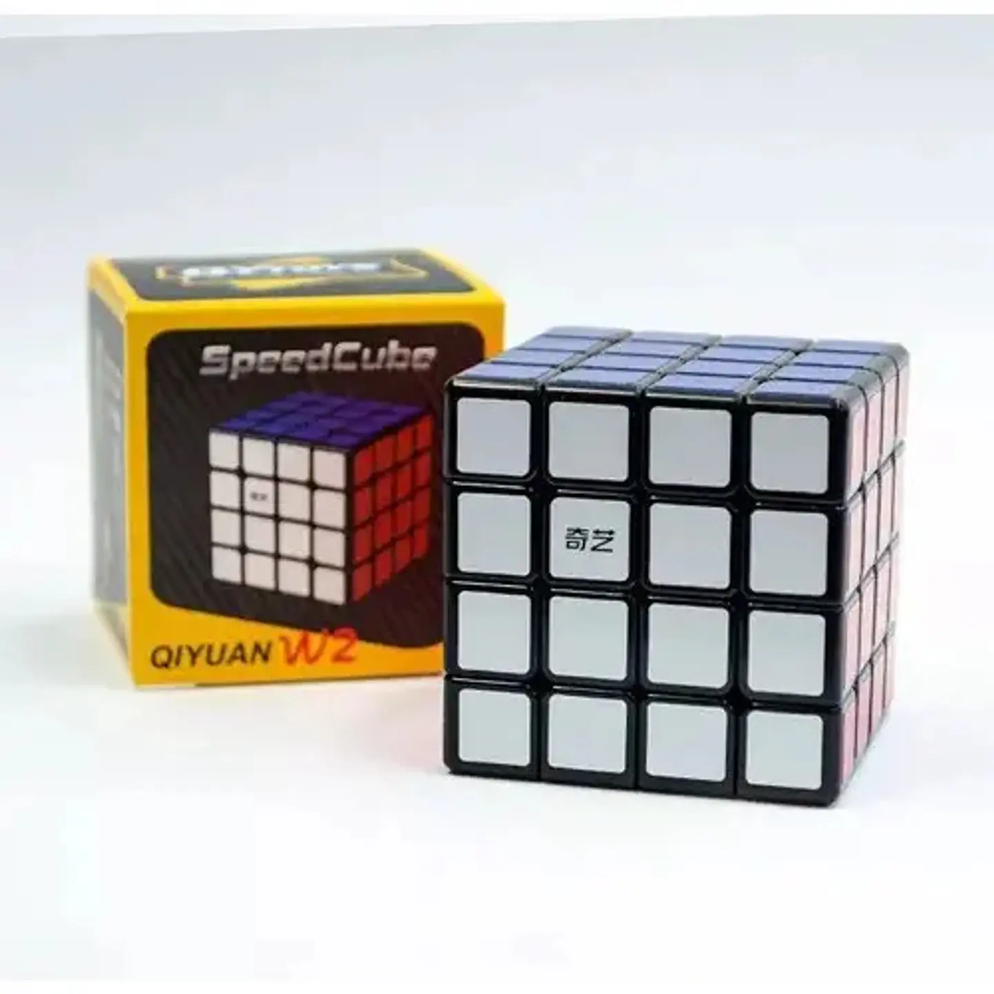 Cubo Rubik 4x4 Qiyi Fondo Negro Speed Cube 3