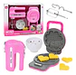 Juego De Cocina Mini Sandwichera Y Batidora Kitchen Niña Reg - Miniatura 1