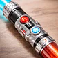 Espadas Espada Guardianes Del Espacio Niños Juguetes Sonido Azul Y Rojo Azul/rojo - Miniatura 6