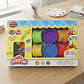 Set De Plastilina Infantil 6 Colores Con Moldes De Animales - Miniatura 5
