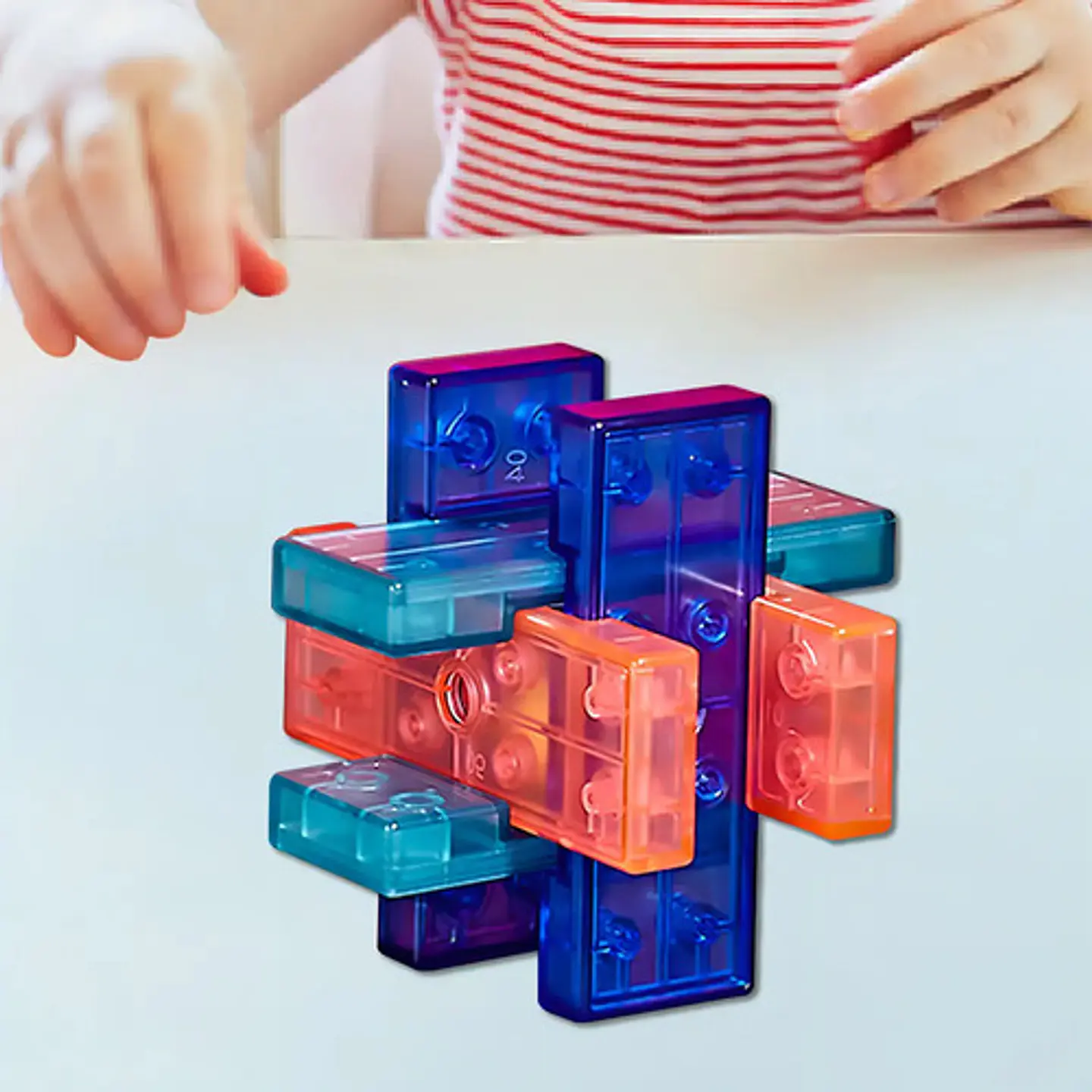 Cubo Rubik 3x3x3 Luban Lock Rosa Chicle Rompecabezas 3d 2