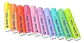 Resaltadores Offi-esco Pastel Punta Biselada Pack 10 Unidades Tinta Lavable - Miniatura 3