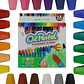 24 Piezas Crayones Pastel Al Óleo Para Dibujo Artístico - Miniatura 2