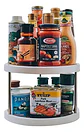 Organizador Estante Especiero Giratorio De 2 Niveles Cocina - Miniatura 1