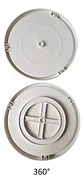 Organizador Estante Especiero Giratorio De 2 Niveles Cocina - Miniatura 6