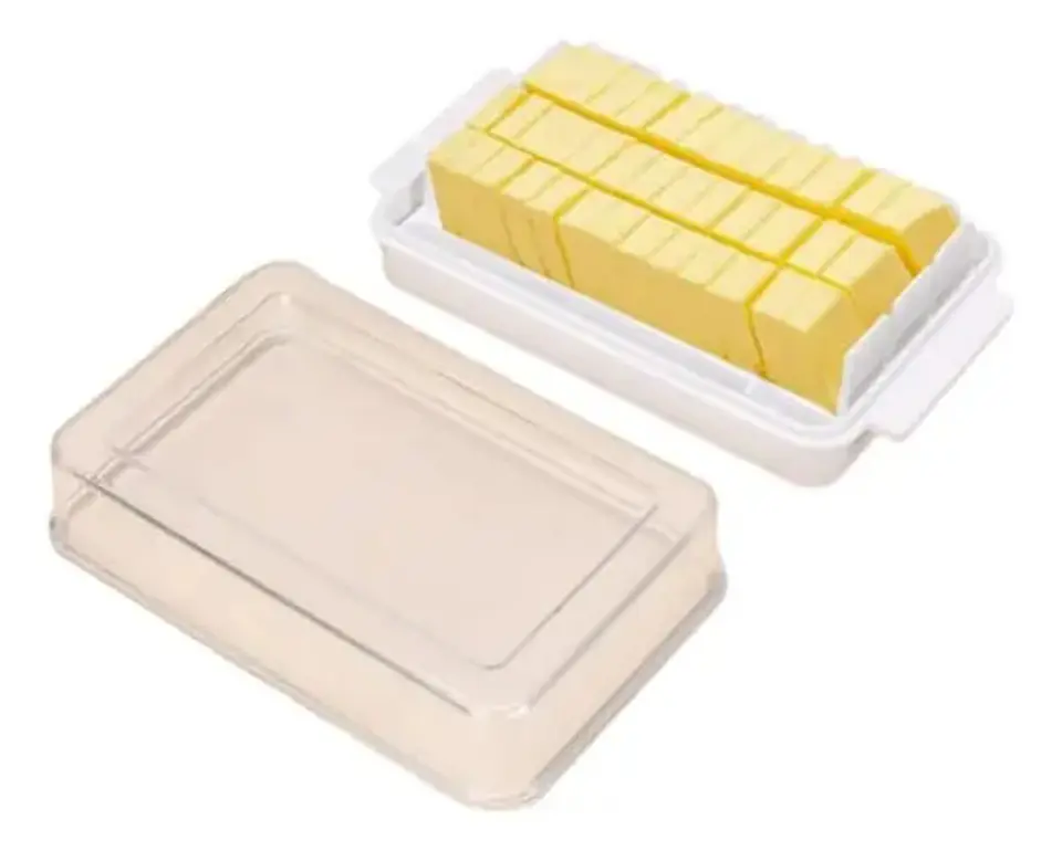 Caja Cortadora De Mantequilla Recipiente Mantequillera 1