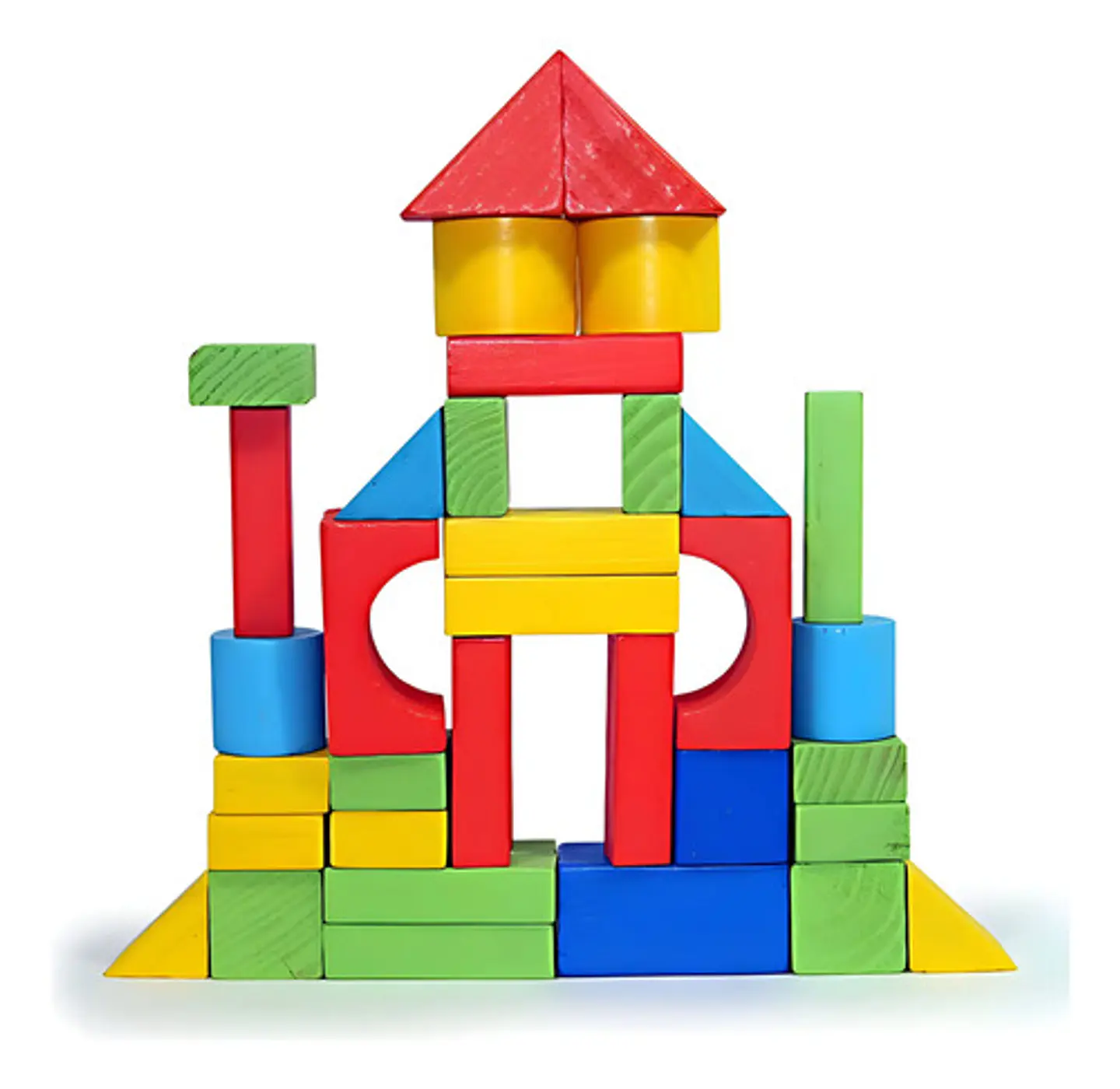 Maletin Didactico Madera Maleta Cubos Figuras Logicos Bloque Color Naranja 2