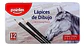 Lápices De Dibujo Grafito Graduados 9b-h Caja Metálica Pointer X12 - Miniatura 1