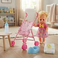 Muñeca Bebé Chichi Con Coche Biberón Pañal Y Vasinilla Niña - Miniatura 4
