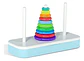 Torre De Hanói Rompecabezas 8 Pcs Torre Logica Montessori - Miniatura 2