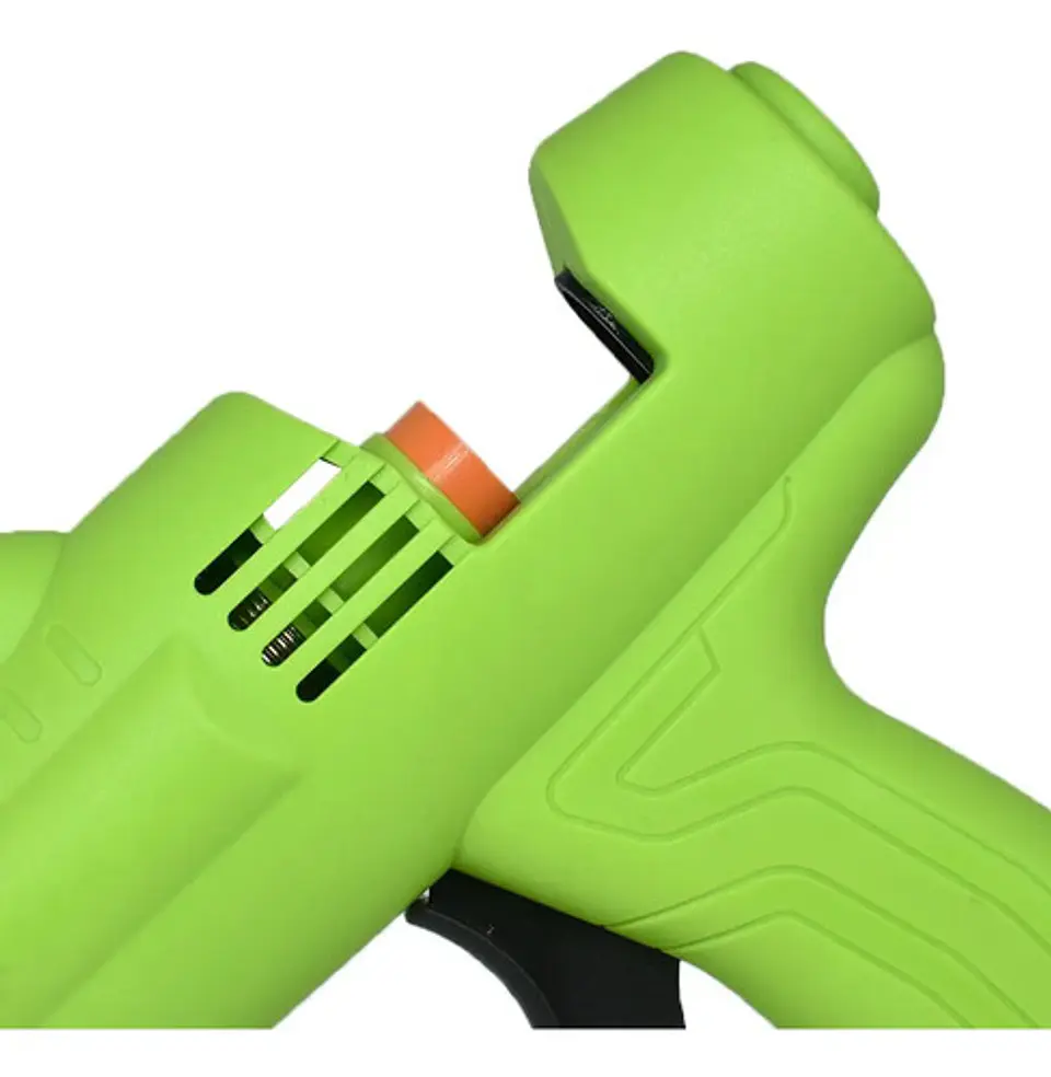 Pistola Silicona Grande 40w Switch On/off +2 Barras Silicona 2