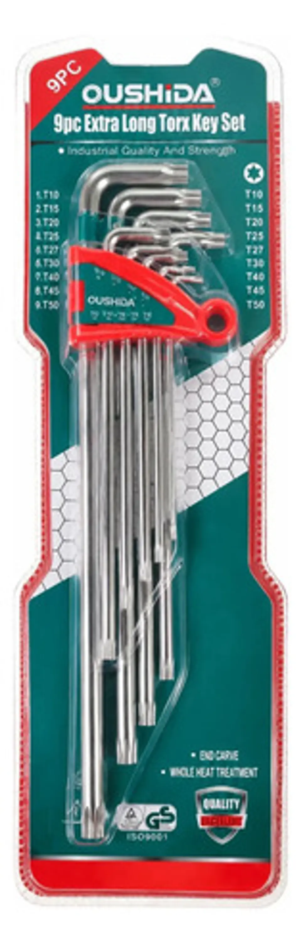 Juego De Llaves Torx Extralargas Oushida De 9 Piezas 3