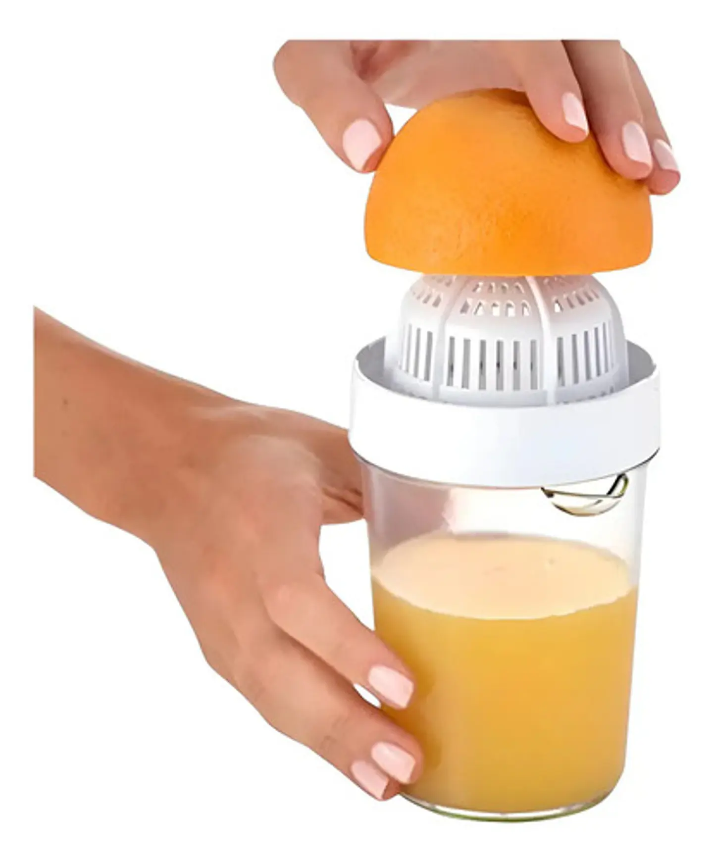 Exprimidor Manual Exprimidor De Naranjas Cítrico Blanco 1