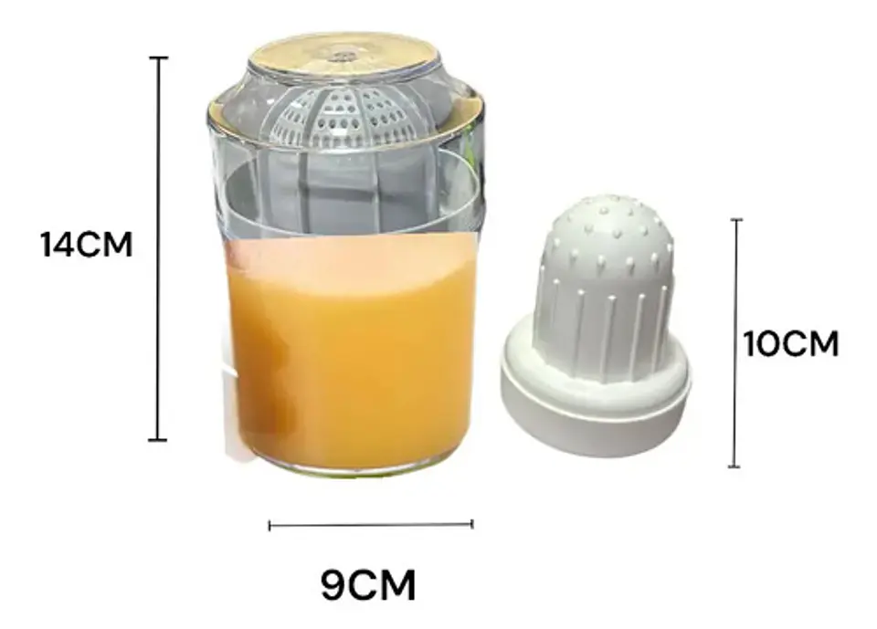 Exprimidor Manual Exprimidor De Naranjas Cítrico Blanco 4