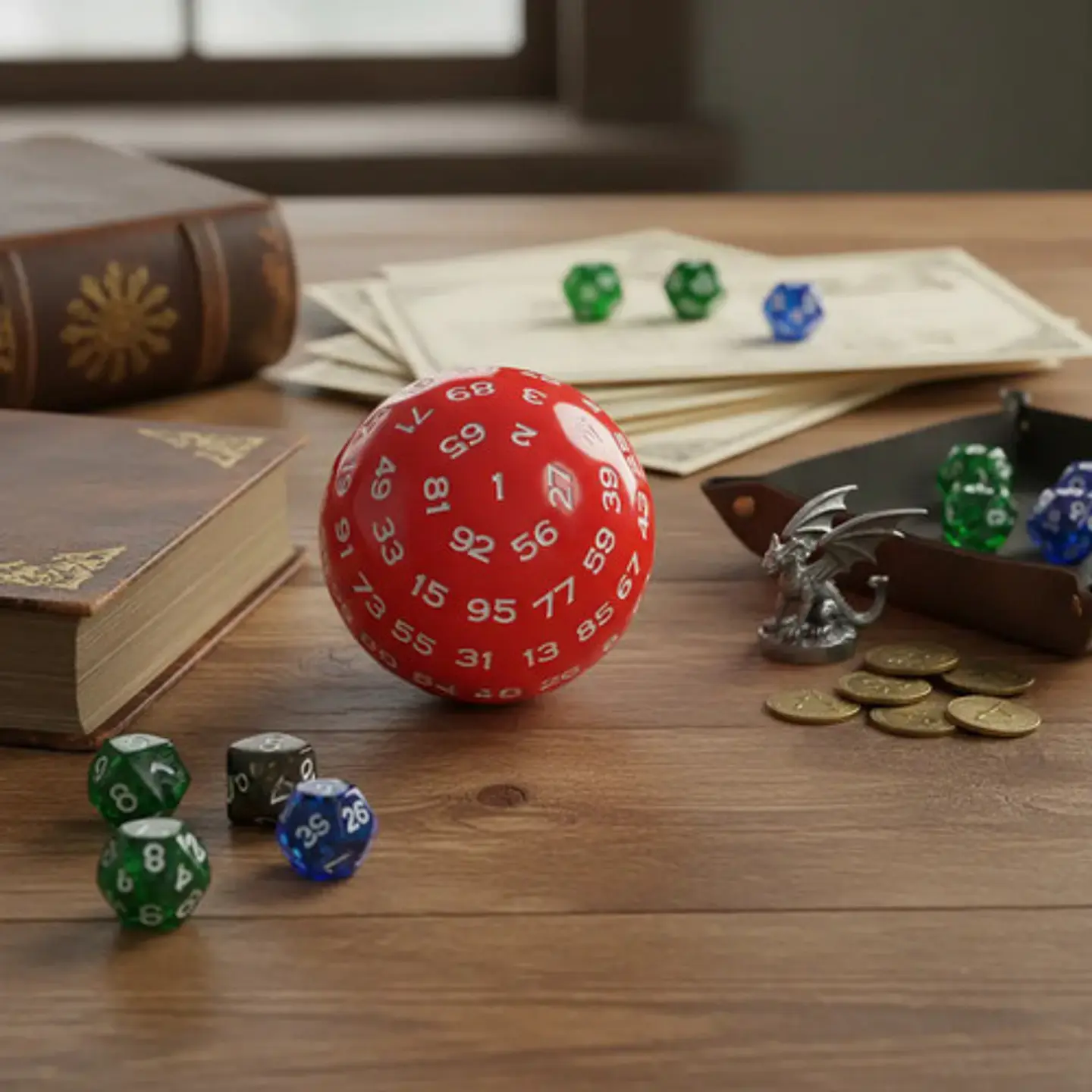 Juego Dados 100 Caras Dado Juego Rol Mesa 823-2 3