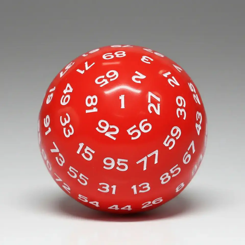 Juego Dados 100 Caras Dado Juego Rol Mesa 823-2 5