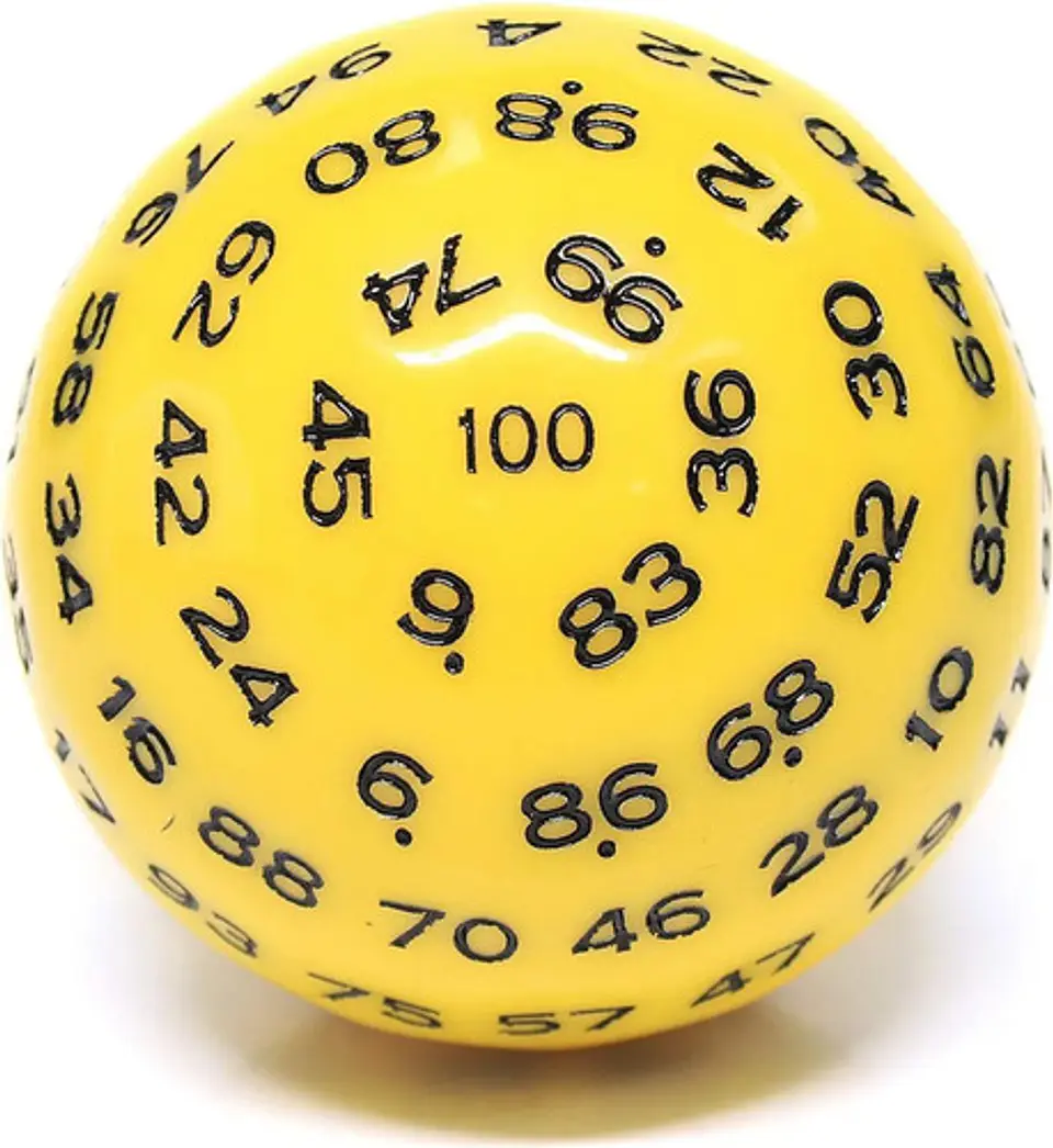 Juego Dados 100 Caras Dado Juego Rol Mesa 823-2 15