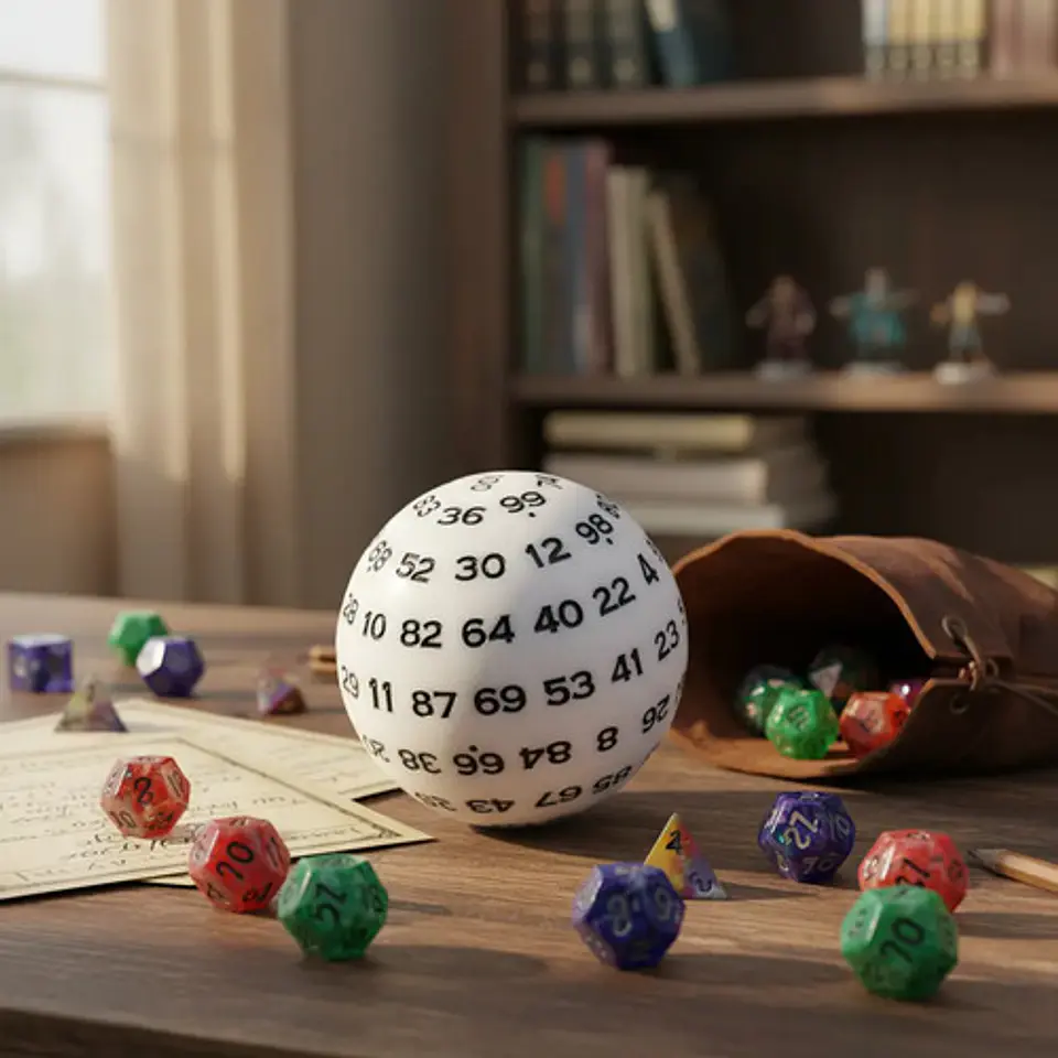 Juego Dados 100 Caras Dado Juego Rol Mesa 823-2 25