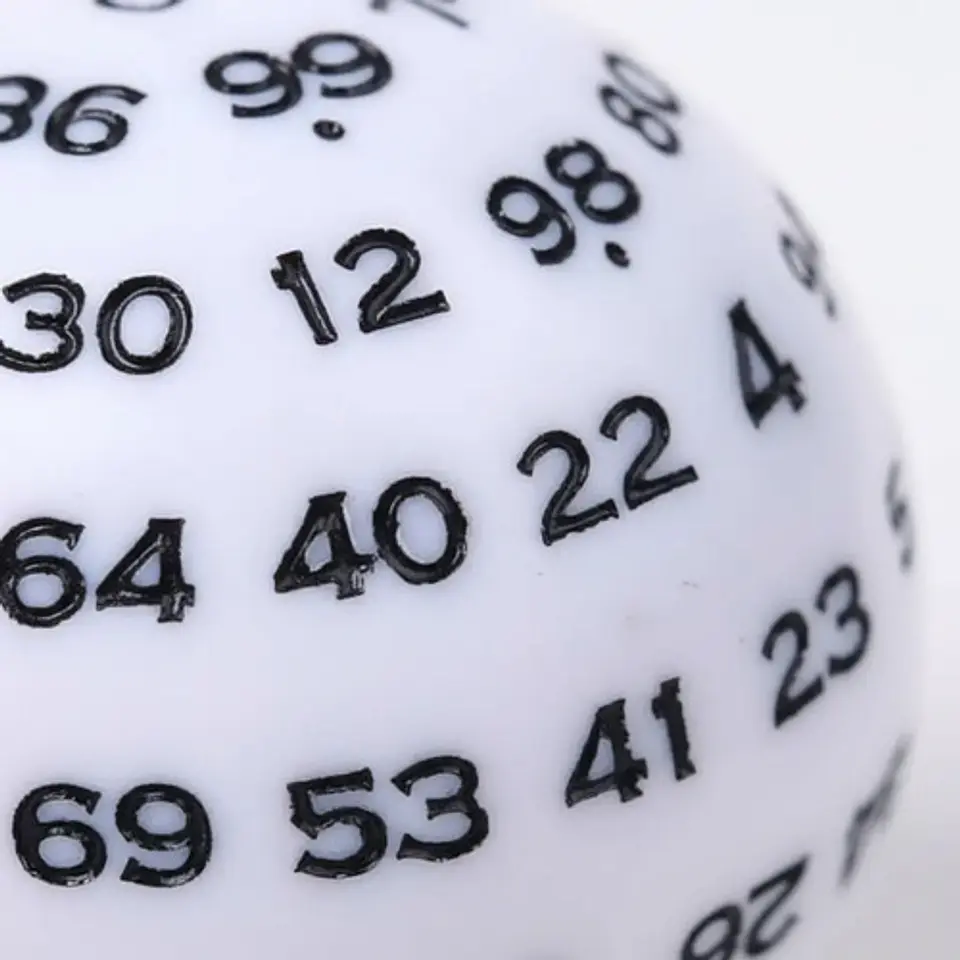 Juego Dados 100 Caras Dado Juego Rol Mesa 823-2 28