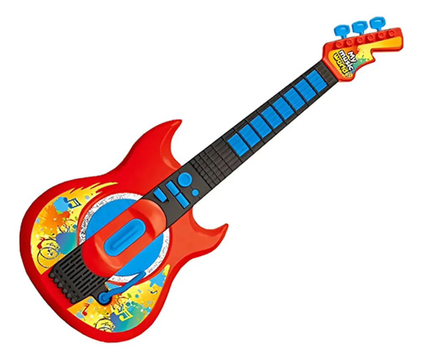 Guitarra  Musical Infantil Con Luces Niños Juguete 3