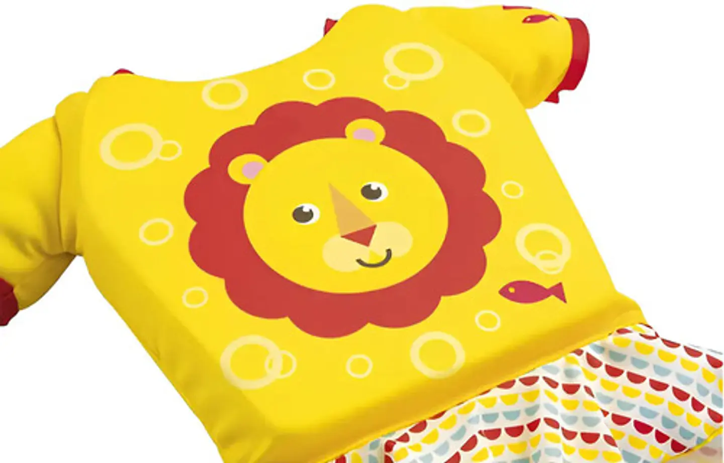 Chaleco Salvavidas Niños Piscina Tipo Vestido De Baño 93523 Color Amarillo Talla S/m---m/l 3