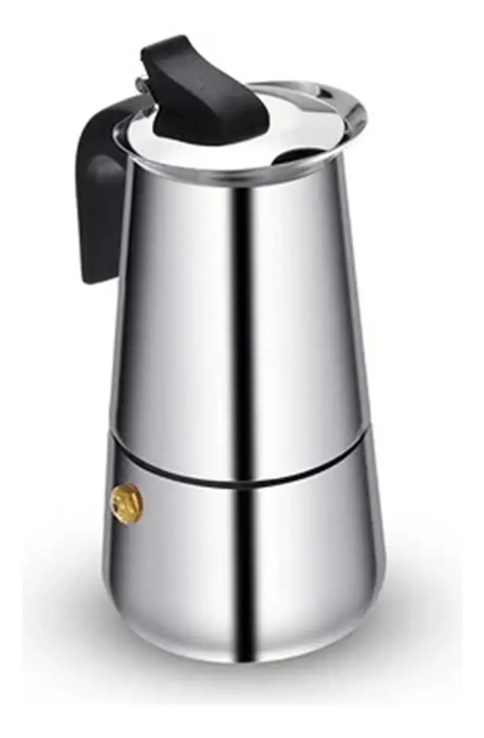 Cafetera Espresso Maker 6 Tazas Manual Acero Italiana 3