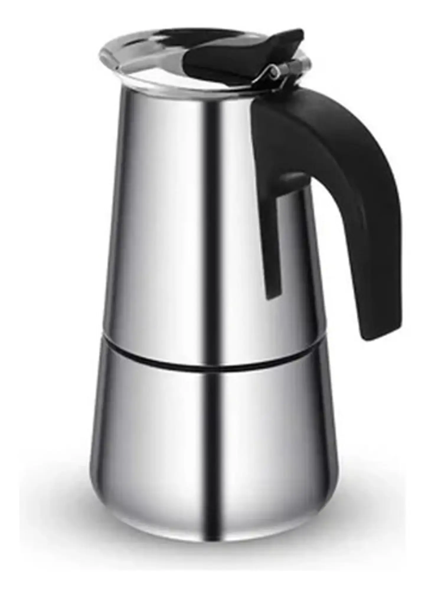 Cafetera Espresso Maker 6 Tazas Manual Acero Italiana 4