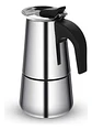 Cafetera Espresso Maker 6 Tazas Manual Acero Italiana - Miniatura 4