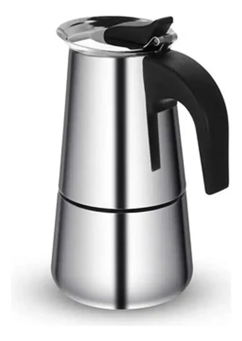 Cafetera Espresso Maker 6 Tazas Manual Acero Italiana 4