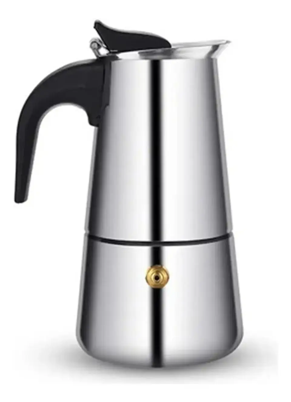 Cafetera Espresso Maker 6 Tazas Manual Acero Italiana 5
