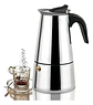Cafetera Espresso Maker 6 Tazas Manual Acero Italiana - Miniatura 10