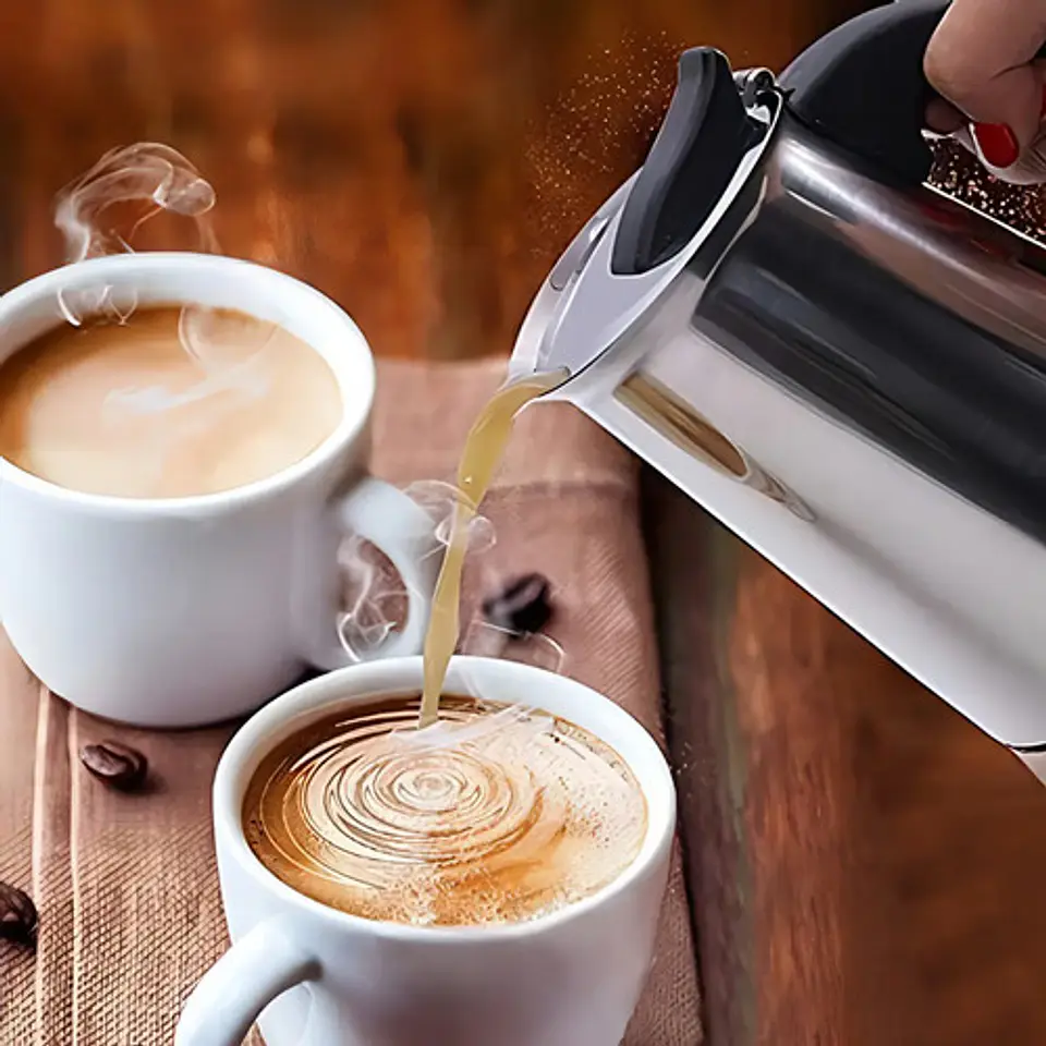 Cafetera Espresso Maker 6 Tazas Manual Acero Italiana 11