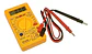 Multímetro digital de prueba profesional portátil amarillo Dt830 - Miniatura 2