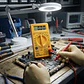 Multímetro digital de prueba profesional portátil amarillo Dt830 - Miniatura 4