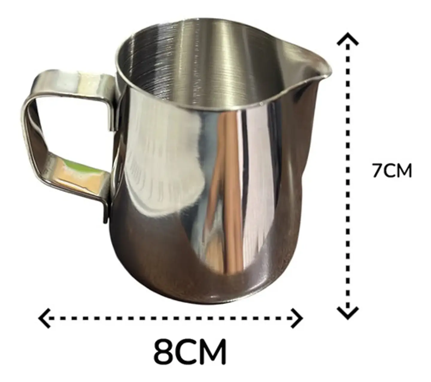 Jarra Para Espumar Leche Acero Inoxidable 150ml Barista 3