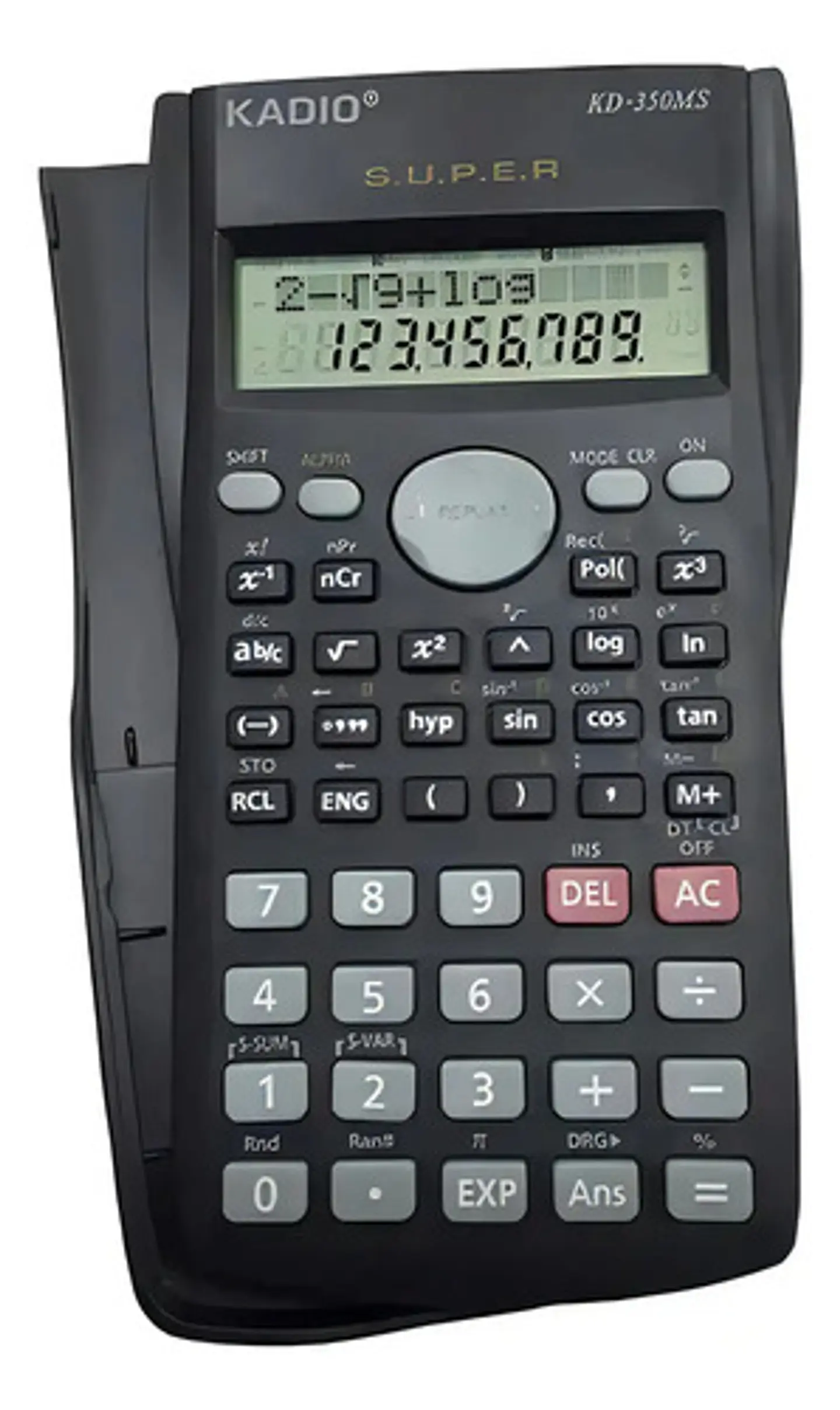 Calculadora Cientifica Kadio Kd-350  Pantalla De 2 Línea 1