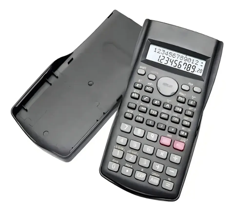 Calculadora Cientifica Kadio Kd-350  Pantalla De 2 Línea 3