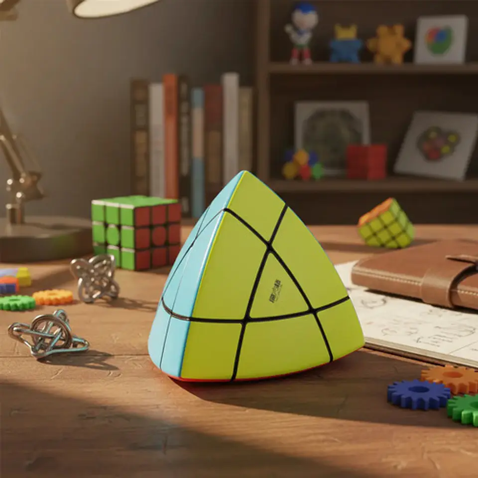 Corner Qiyi Cubo Rubik Stickerless Eqy824 Speedcube 1