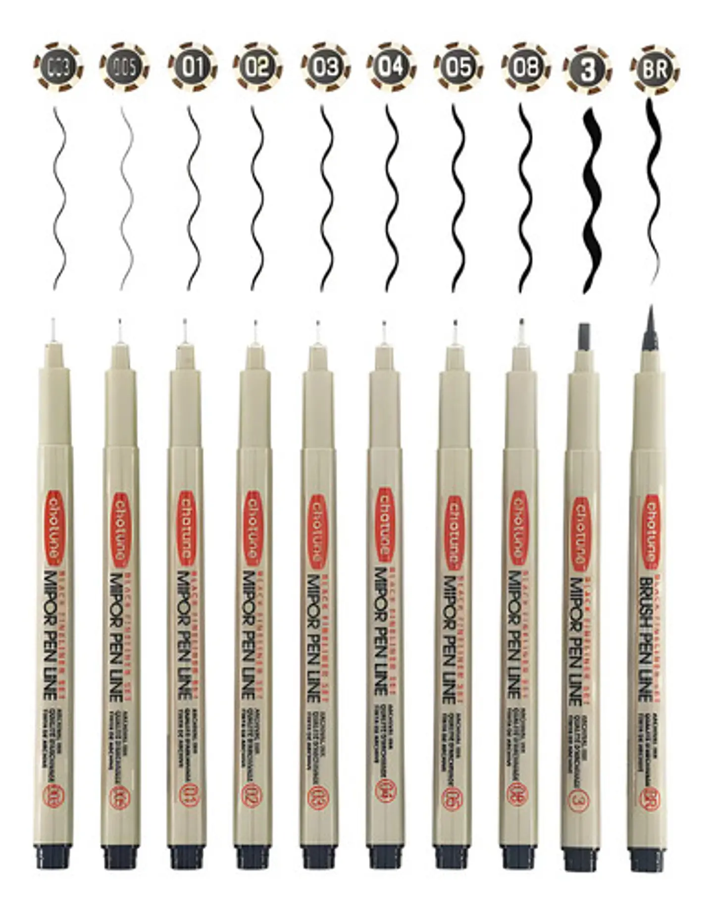 Bolígrafos Rapidografos X 10 1